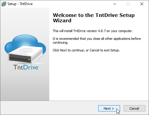 how to install tntdrive